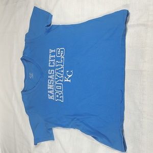 Port and Company Kansas City Royals Baseball Team Shirt Ladies Size Large